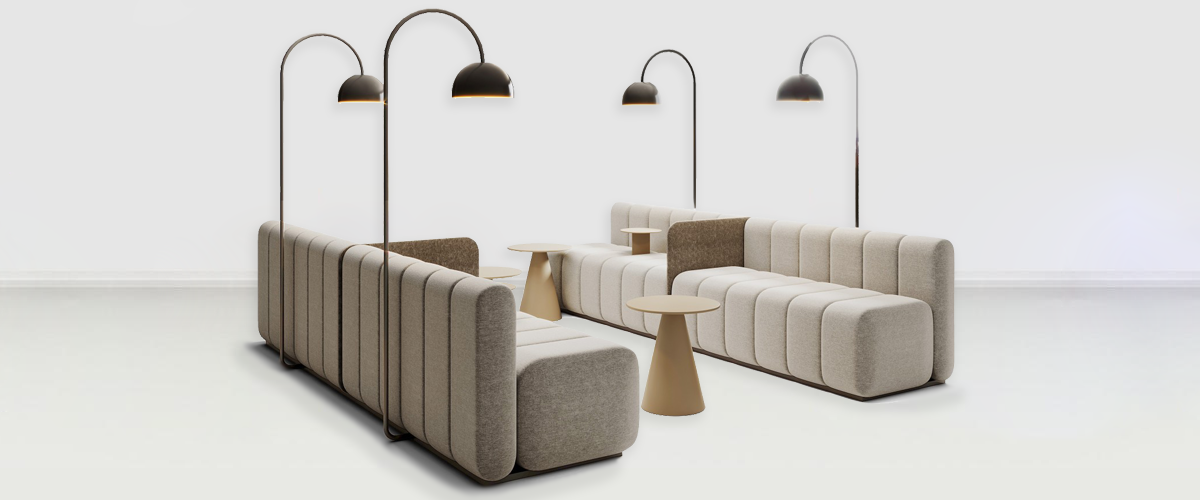 意式極簡輕奢布藝沙（shā）發