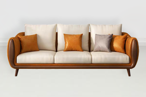 酒店會所包房實木沙發家具定製