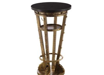 複古酒吧（ba）工業風鐵藝酒（jiǔ）吧桌