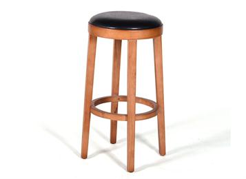 複古風格酒吧簡（jiǎn）約實木吧（ba）台凳