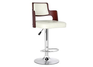 北歐風簡約時尚不鏽鋼高腳靠背酒吧椅