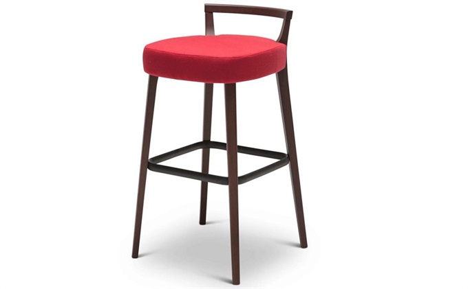 酒吧實木吧台椅現代（dài）簡（jiǎn）約吧台高（gāo）腳凳