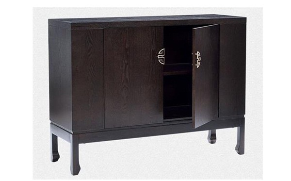 新中（zhōng）式古典實木餐廳配套備餐櫃家具