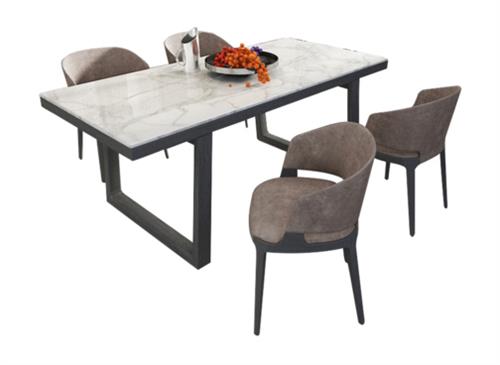 北歐大理石台麵桌（zhuō）子