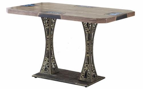 鐵藝美式鄉村工業複古休閑鐵塔餐桌