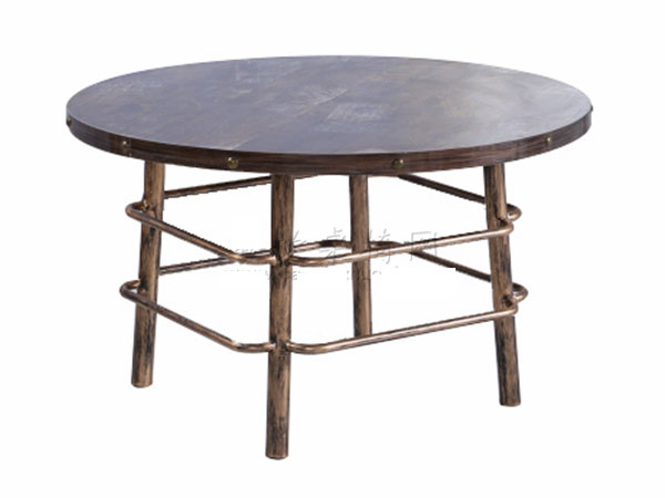 酒樓菜館餐桌（zhuō）椅_飯店菜館桌_複古菜館桌子