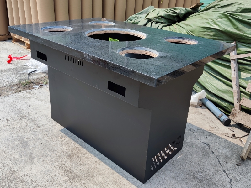 智(zhì)能無煙淨化單人小火鍋烤肉一體餐(cān)桌