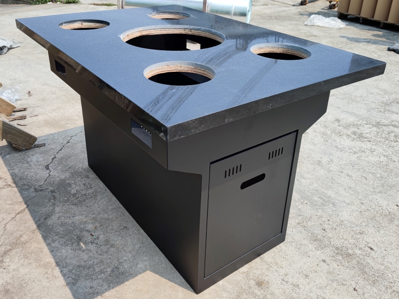 智(zhì)能無煙(yān)淨化單人(rén)小火鍋烤肉一體餐桌