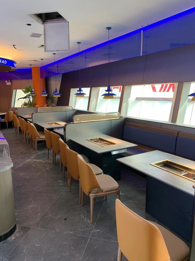 自助火鍋烤肉店無煙淨化烤涮一體（tǐ）桌