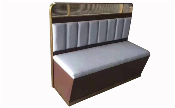 火（huǒ）鍋店實木（mù）真皮軟包卡座沙發廠家