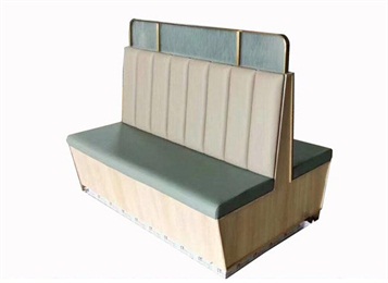 火鍋店時尚餐廳特色雙麵卡座沙發