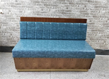 茶餐廳（tīng）火鍋店簡約實木卡座定製