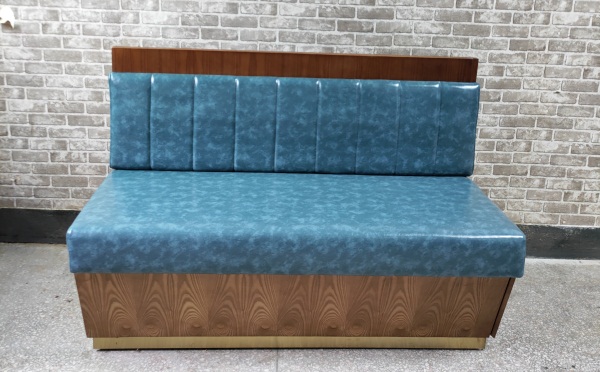 茶餐廳火鍋店簡約實木卡座定製