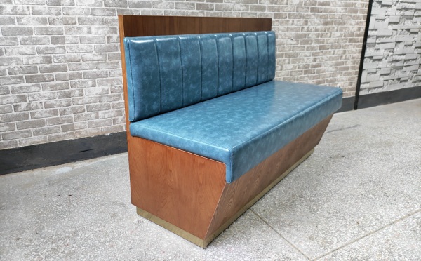 茶餐廳火鍋店簡約實木卡座定（dìng）製