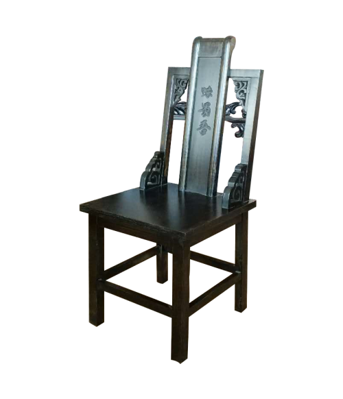 高檔雕花仿古做舊實木火（huǒ）鍋椅