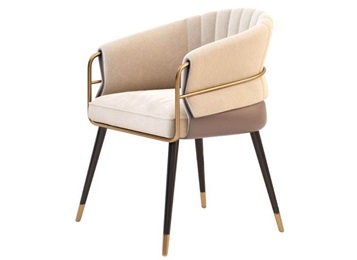 高端火（huǒ）鍋店時尚輕奢（shē）餐椅（yǐ）