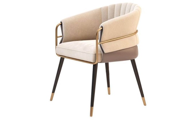 高端火鍋店(diàn)時尚輕奢餐椅