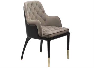 高（gāo）檔火鍋店包房輕奢實木椅子