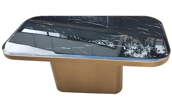 高端酒吧輕奢風大（dà）理石酒吧桌