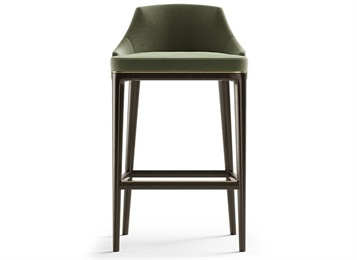 酒吧木質（zhì）吧台椅（yǐ）子_高腿靠背吧台椅