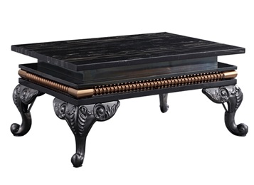 高端KTV酒吧（ba）包廂大理石不鏽鋼茶幾散（sàn）台桌