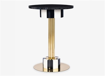 潮流小酒吧北歐輕奢大理石吧（ba）台小圓桌