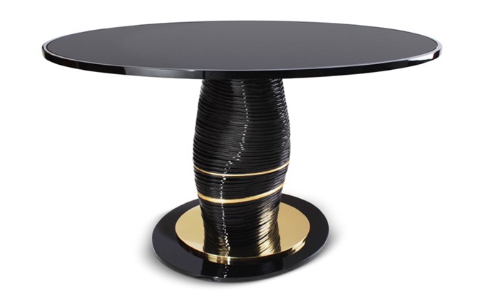 創意清吧美式（shì）輕奢大理石酒吧圓桌