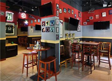 複古酒吧高腳實木桌椅家具