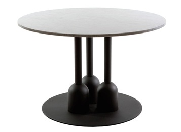 音樂清吧意式（shì）輕奢岩板鐵藝酒吧桌