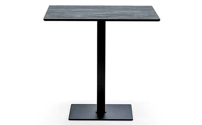 歐式休閑小酒（jiǔ）吧鐵藝方形酒吧桌