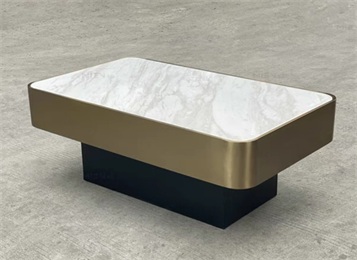 音樂酒吧不鏽鋼大（dà）理（lǐ）石時尚茶幾