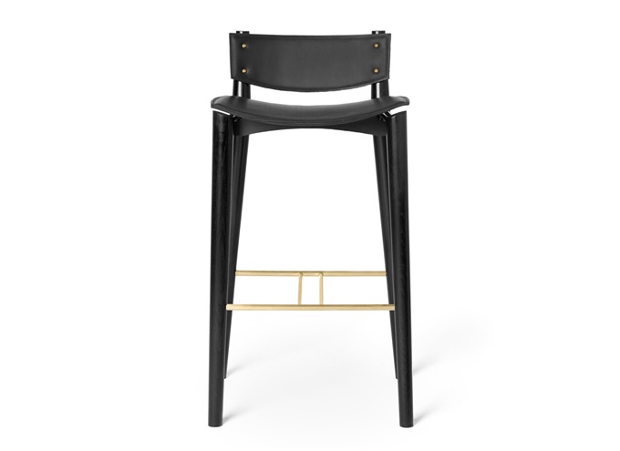 北歐酒吧創意實木簡約靠背高腳椅（yǐ）子