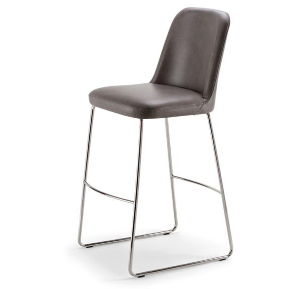 現(xiàn)代簡(jiǎn)約酒吧不鏽鋼休閑吧椅