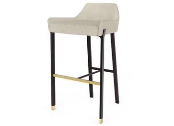 現代簡約實（shí）木休閑吧椅（yǐ）酒吧家具