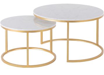 輕奢土豪金不鏽鋼酒吧小圓桌