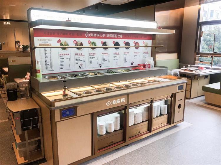 海底（dǐ）撈調料（liào）台 智能多（duō）功能（néng）調料台