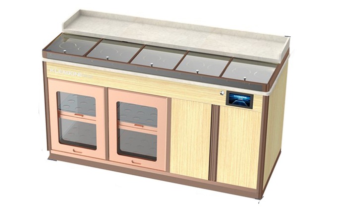 火鍋店冷藏保鮮水果調料台