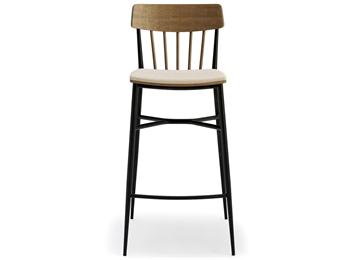 北歐風現代簡約咖啡廳高腳吧椅（yǐ）