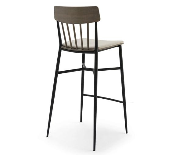 北歐（ōu）風現代簡約咖（kā）啡廳高腳吧椅