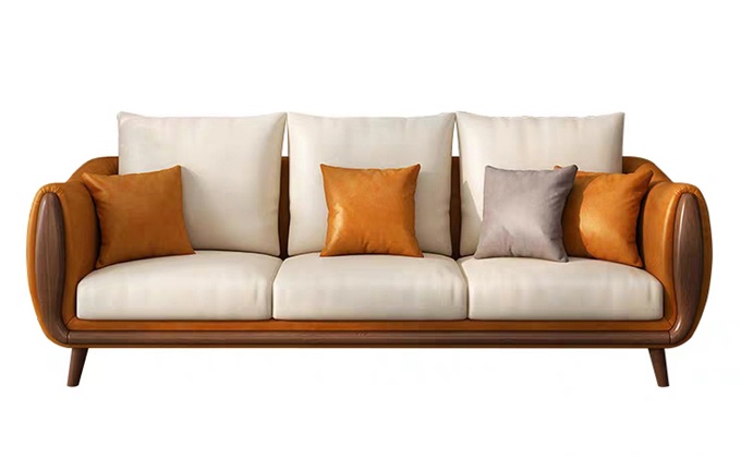 酒店(diàn)會所包房實木沙(shā)發家具定製