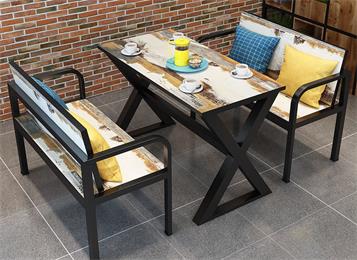 複古個性主題餐廳快餐店