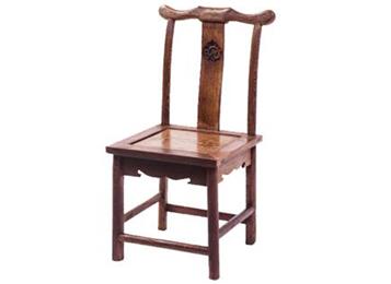 明清仿古典實木酒店餐椅 老榆木（mù）飯店凳子