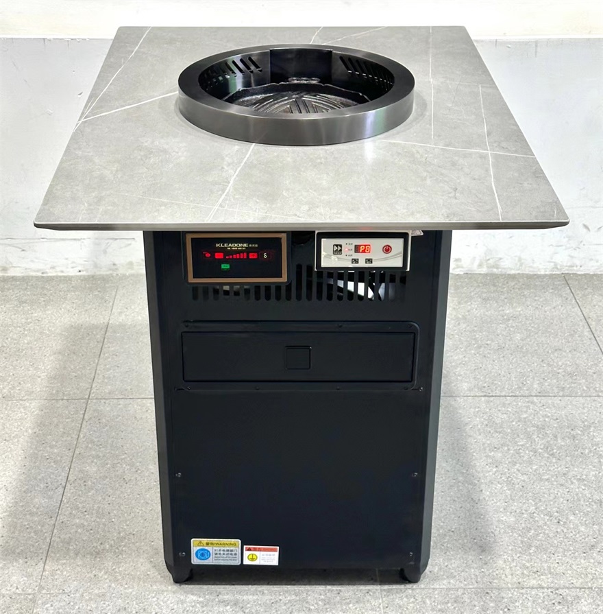 韓式烤肉店無煙淨化電烤烤肉桌