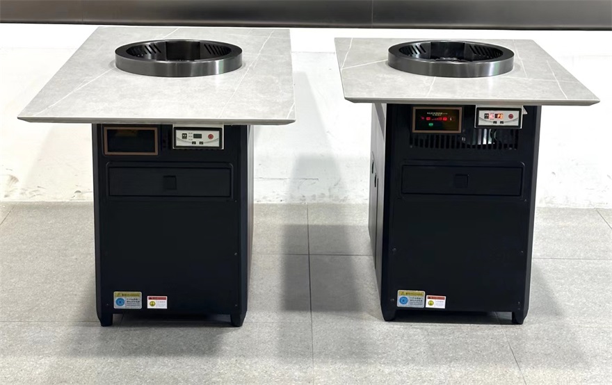 韓式烤肉店無煙淨化電烤烤肉桌