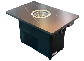 烤肉店炭火烤（kǎo）肉無煙淨化烤肉（ròu）桌