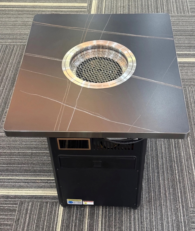 烤肉店炭火烤(kǎo)肉無煙淨化烤肉桌