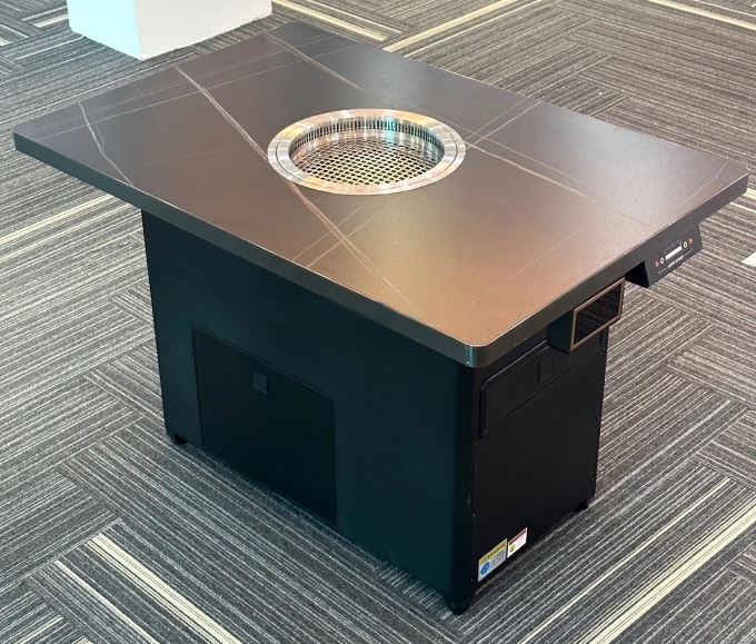 烤肉店炭火烤肉無煙淨化烤肉桌(zhuō)