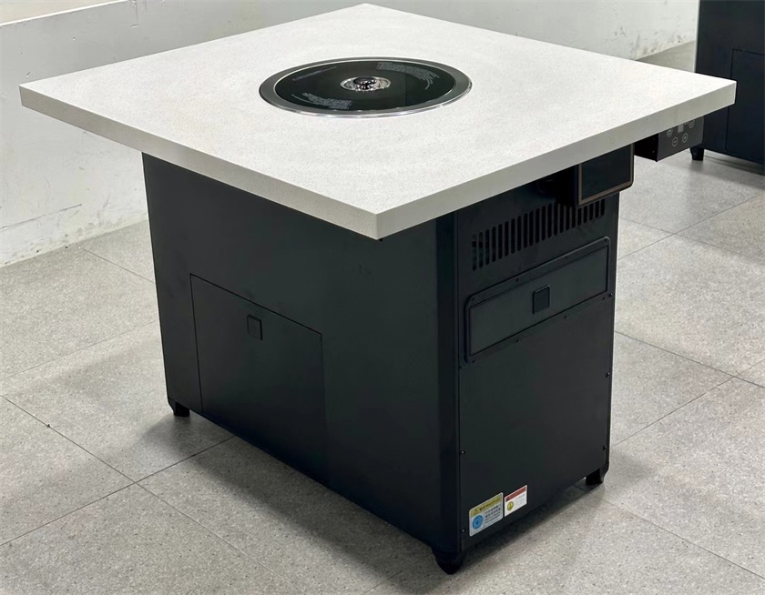 自助韓式烤肉店無煙淨化烤肉桌