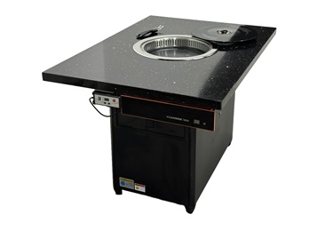 自助烤肉餐廳無煙淨化烤肉桌