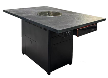 自（zì）助燒肉店火燒石台麵電